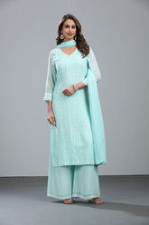 Sea Green Kurta set